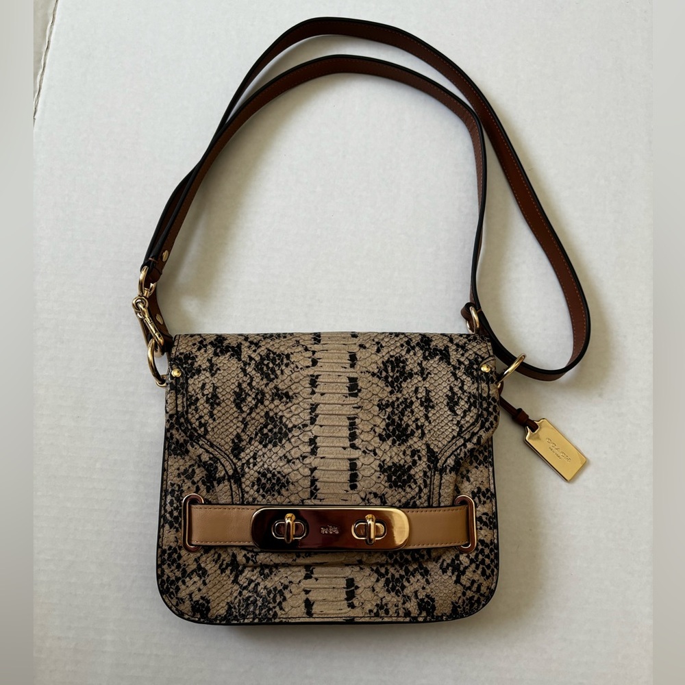 Coach-Gorgeous!!”Exotic Collection”,Python, Cross… - image 7